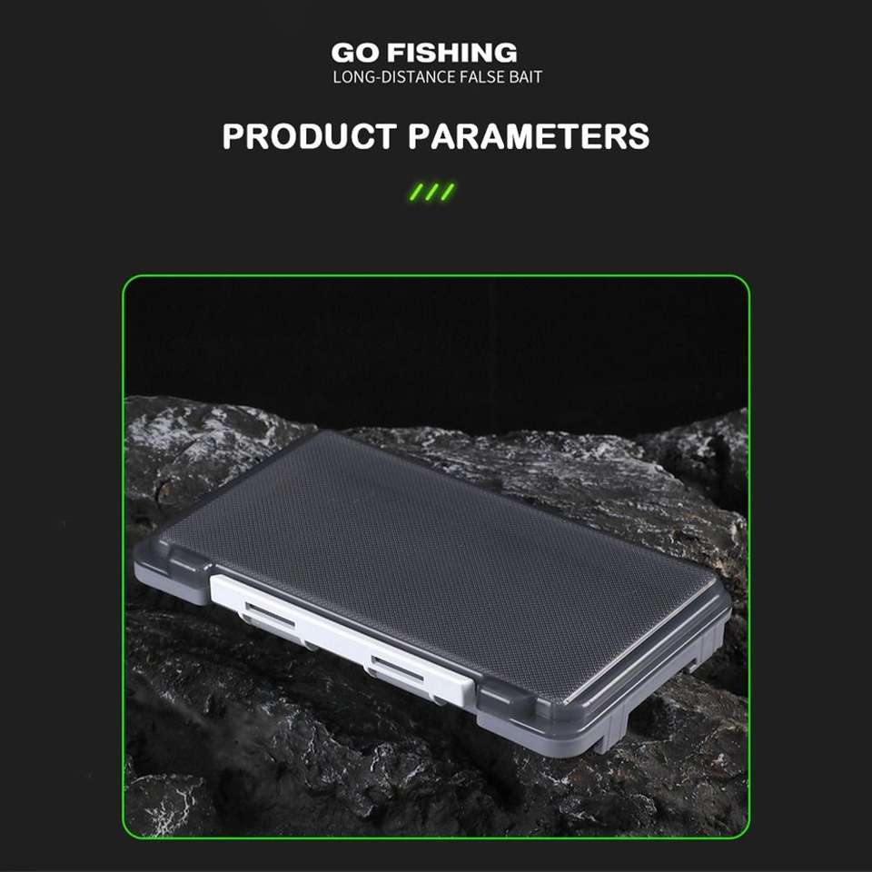 Fishing Lure Spinner - Nowe Plastikowe Pudełko Wędkarskie Przenośne z