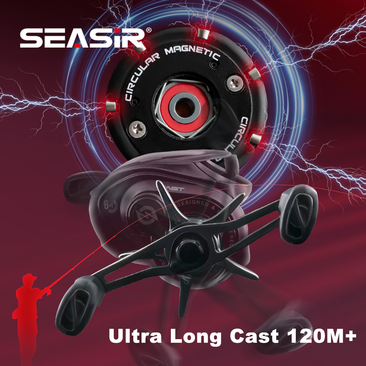 SEASIR CAST-X3 Kołowrotek Bait – Abu Garcia Reel Max recenzja i cena
