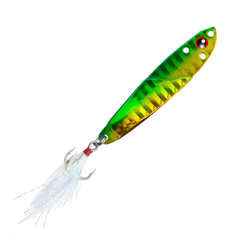 1 szt. Metalowy Jig 3D Przynęt – Fishing Lure Spoon recenzja i cena