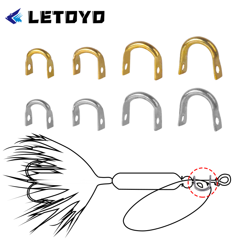 LETOYO 100 sztuk składane prze – Fishing Lure Spinner recenzja i cena