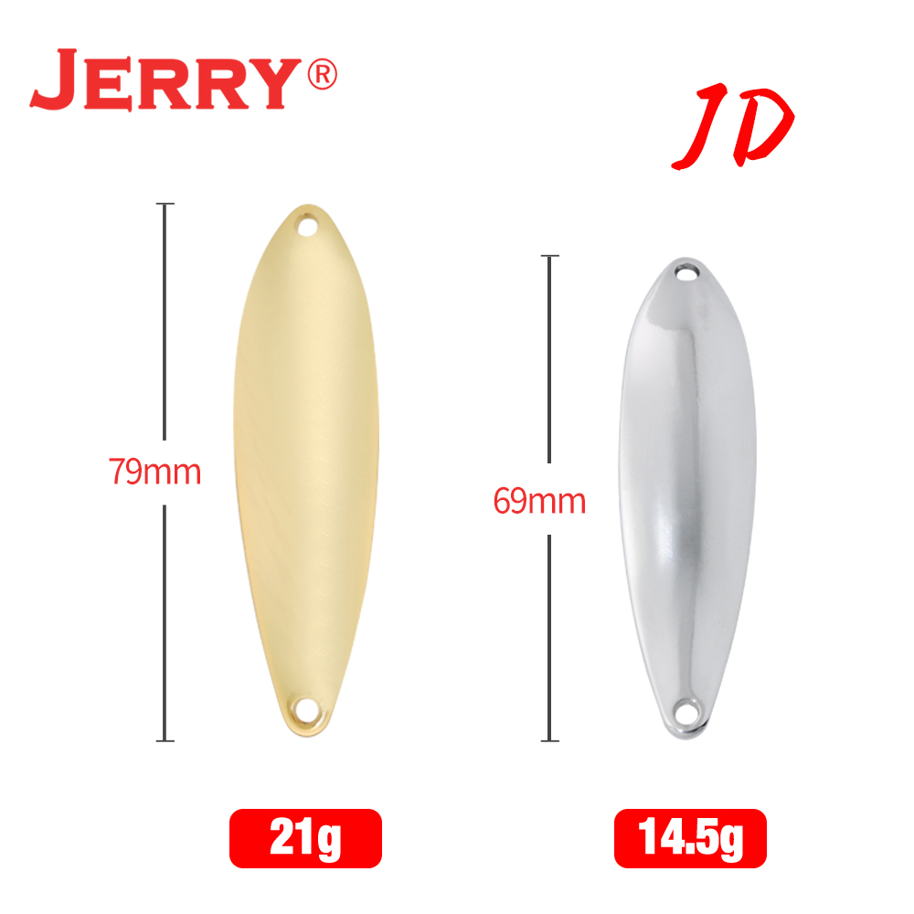 Jerry JD 14.5g 21g niepomalowa – Fishing Lure Spoon recenzja i cena
