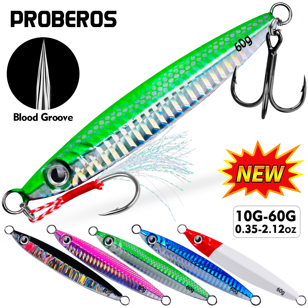 Proberos 1 szt. Metalowa Przyn – Fishing Lure Spoon recenzja i cena
