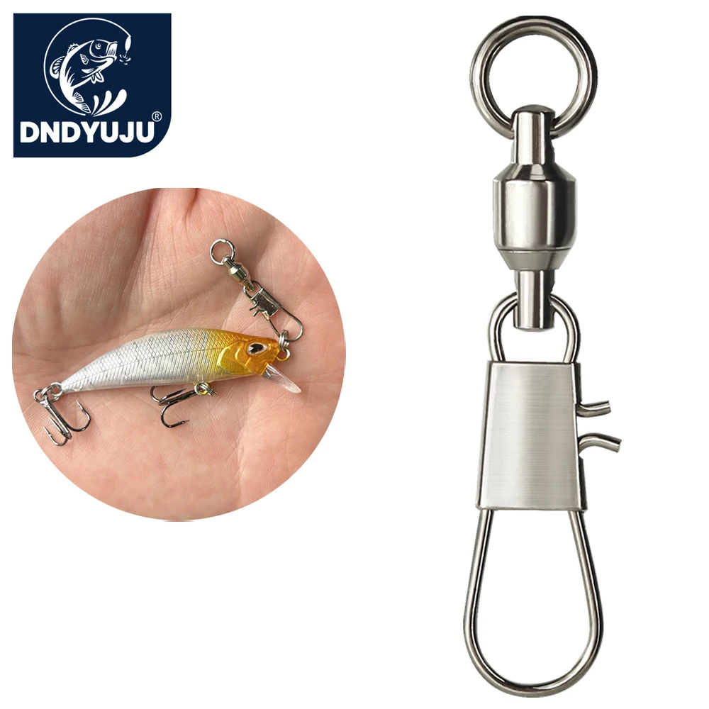 DNDYUJU 50 szt. Krętliki wędka – Fishing Lure Accessories recenzja i cena
