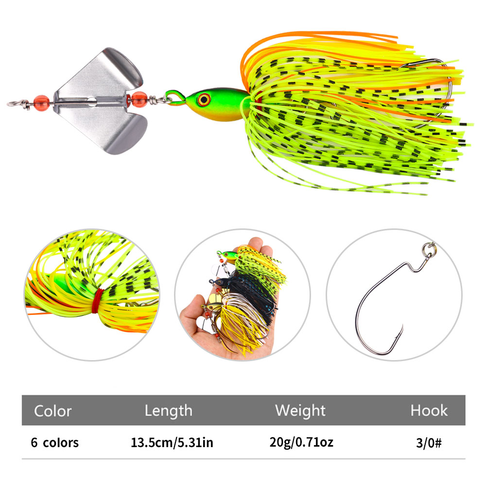 1 szt. 13,5 cm 20 g Przynęty w – Fishing Lure Buzzbait recenzja i cena