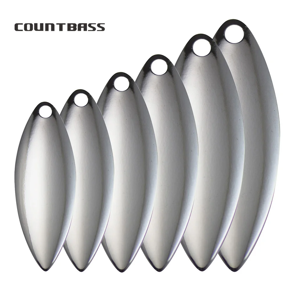 Countbass 50 sztuk rozmiar 1-6 – Fishing Lure Spinner recenzja i cena