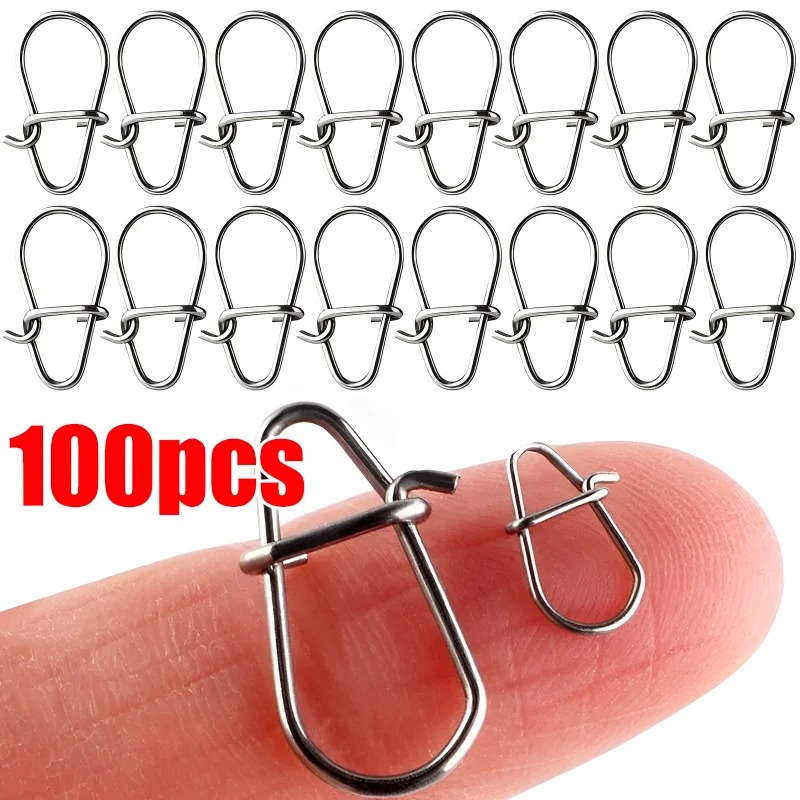 100 SZT. Stalowe Agrafki Wędka – Fishing Lure Accessories recenzja i cena